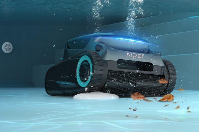 ‘Scuba S1 Pro’ 바닥 청소 모습. (사진=투비네트웍스글로벌)