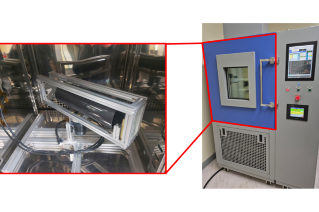 고고도환경시험챔버를&nbsp;활용한&nbsp;로켓&nbsp;전장부&nbsp;내구도&nbsp;테스트. (사진=언맨드시스템)