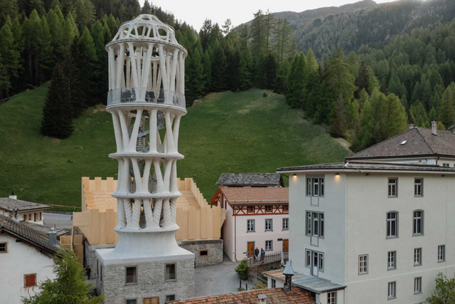 세계에서 가장 높은 3D 프린팅 건축물. (사진=스위스 취리히연방공대)