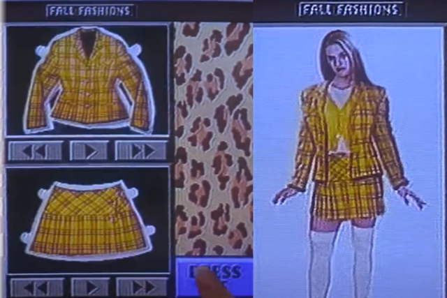 영화 '클루리스' 속 컴퓨터 시스템. (사진=넷플릭스)