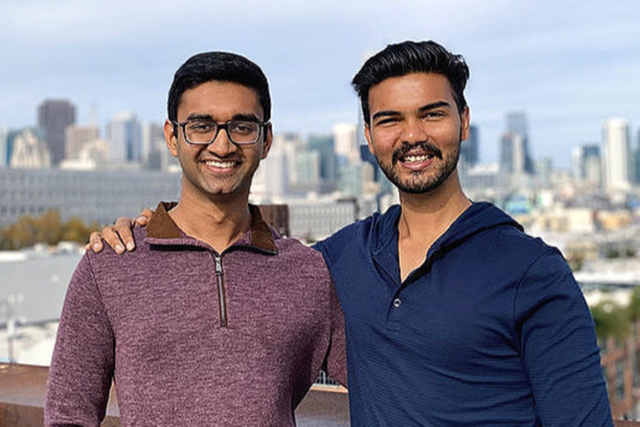 사하즈 가르그 최고기술책임자(CTO)와&nbsp;타나이 코타리 최고경영자(CEO). (사진=위스퍼)