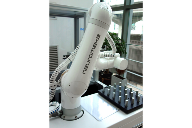 뉴로메카의 협동로봇 ‘인디(Indy)’. (사진=티앤티솔루션)