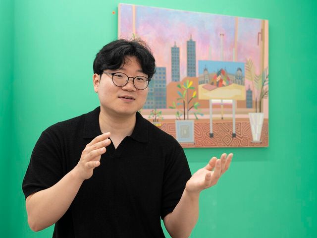 그림달(GrimDal) 작가. (사진=케이리즈갤러리)