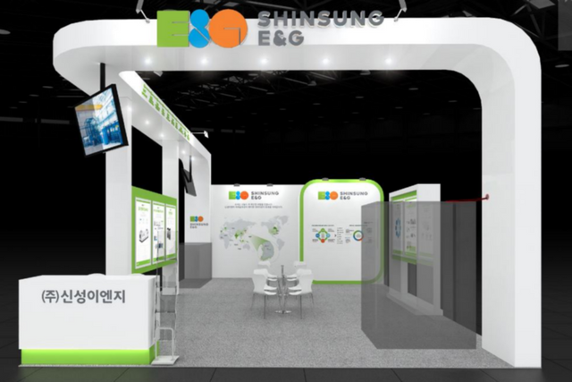 ‘데이터센터코리아 2025’ 신성이엔지 부스 조감도. (사진=신성이엔지)
