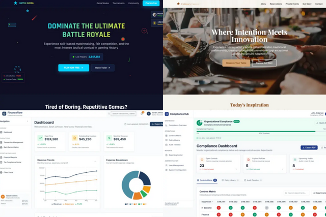 로켓닷뉴의 AI 코딩 툴로 제작한 웹사이트. (사진=로켓닷뉴)