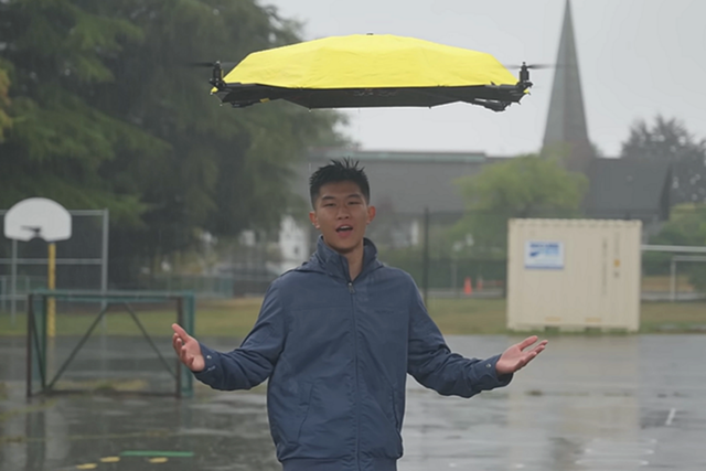 초기 GPS 방식의 오차를 극복하기 위해 도입된 ToF(비행시간측정) 센서는 드론이 어둠 속에서도 주인을 정확히 인식하게 돕는다. (사진=I Build Stuff)