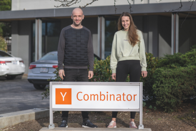 14.ai를 설립한 마이클 페스터와 마리 슈니건스. (사진=14.ai)