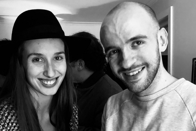 14.ai를 설립한 마리 슈니건스와 마이클 페스터. (사진=14.ai)