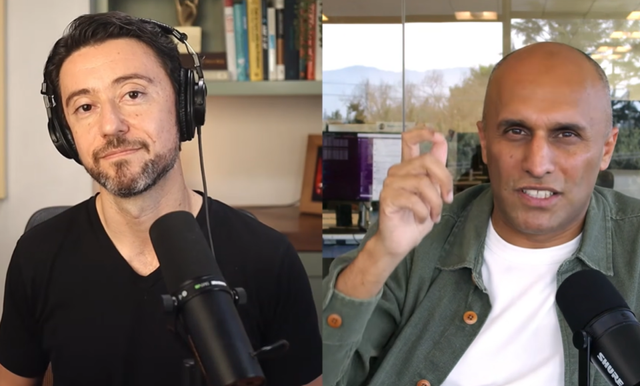 카사르 유니스&nbsp;어플라이드 인튜이션 CEO(오른쪽). (사진=레니의 팟캐스트)