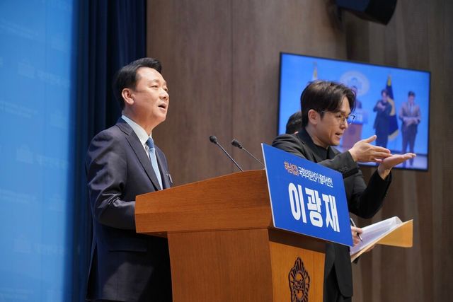 더불어민주당 경기 하남갑 국회의원 보궐선거 후보로 확정된 이광재 전 강원도지사. (사진=이광재 SNS)