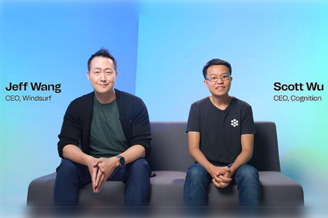 제프 왕과 스캇 우 코그니션 CEO. (사진=코그니션)