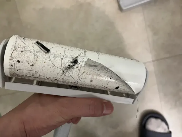 다이소-돌돌이-먼지