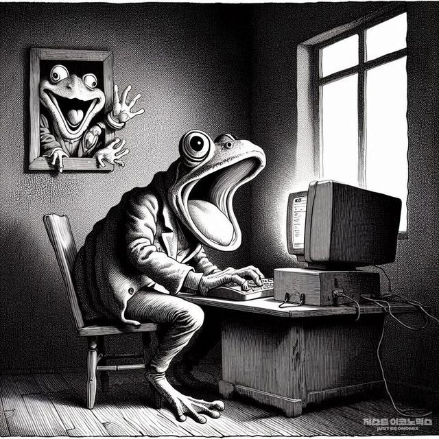 패러디 삽화=최로엡