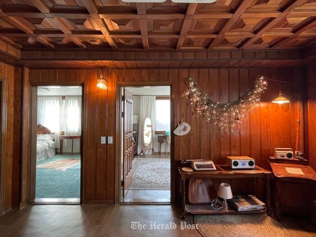 복고풍의 영감이 물씬 풍기는 '우사단안채 스튜디오' 내부 모습