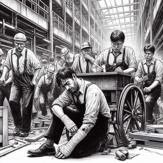 패러디 삽화=최로엡