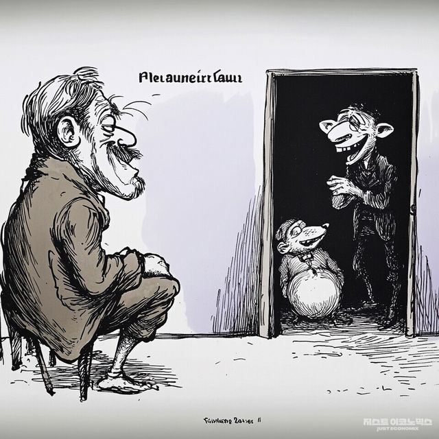 패러디 삽화=최로엡