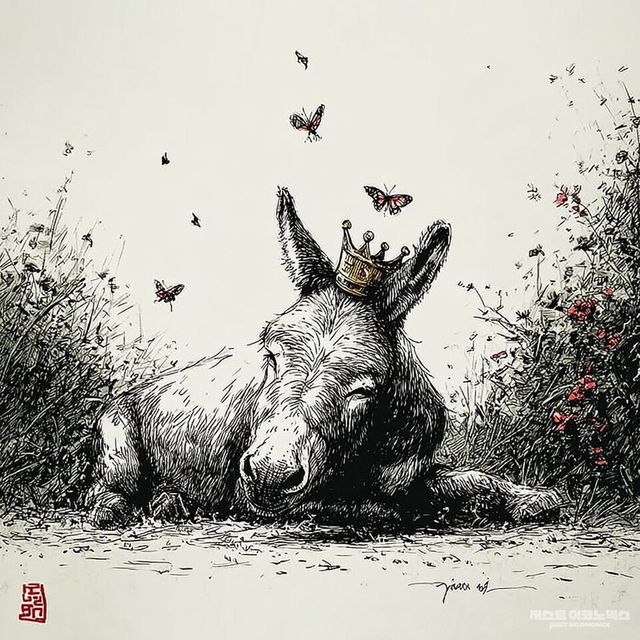 패러디 삽화=최로엡 화백