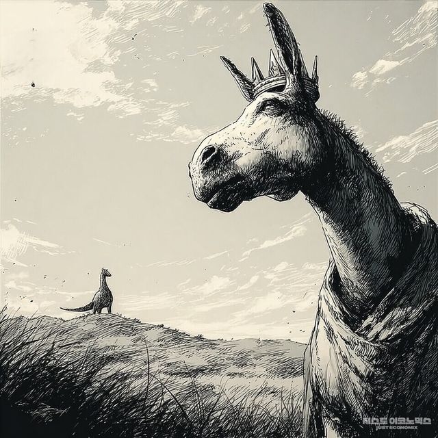 패러디 삽화=최로엡 화백