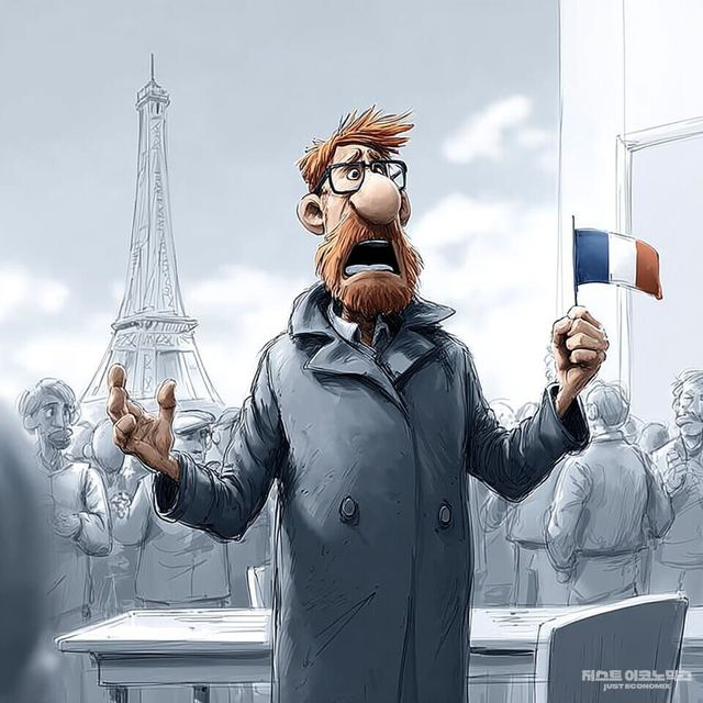 패러디 삽화=최로엡 화백