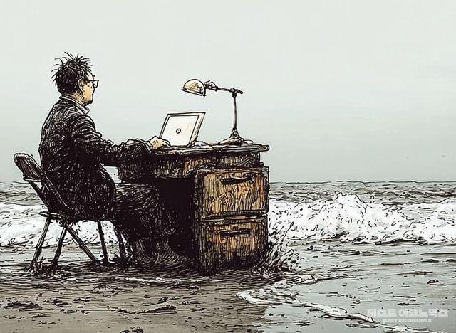 패러디 삽화=최로엡 화백