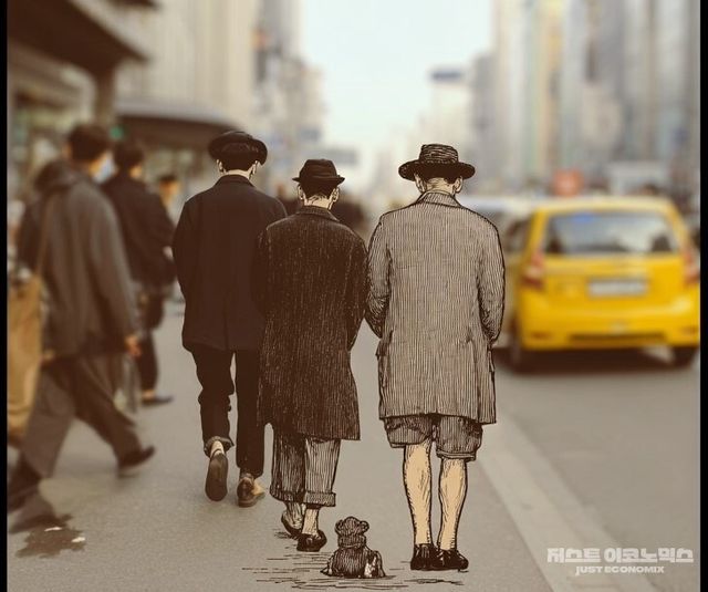 패러디 삽화=최로엡 화백