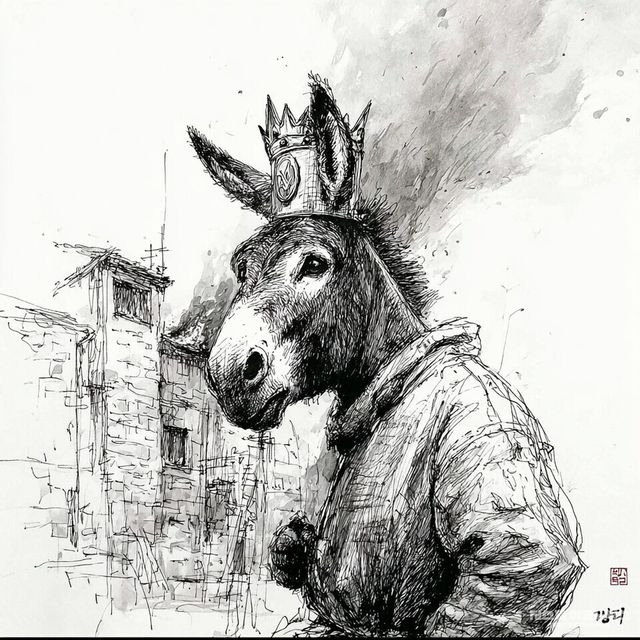 패러디 삽화=최로엡 화백