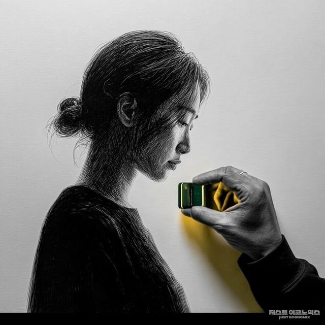 패러디 삽화=최로엡 화백