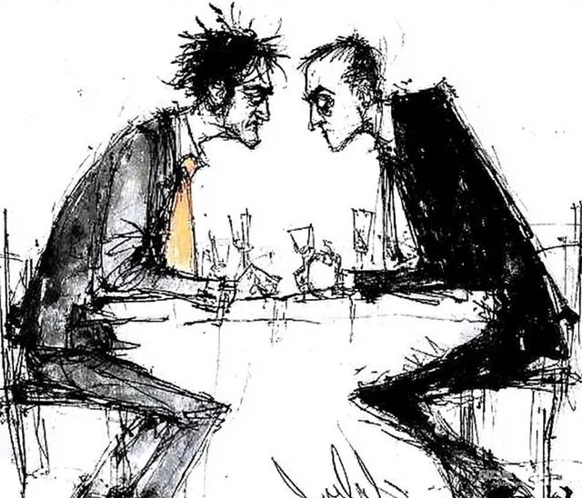 패러디 삽화=최로엡 화백