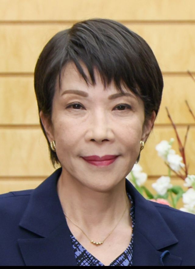 사진은 다카이치 사나에(위키피디아)