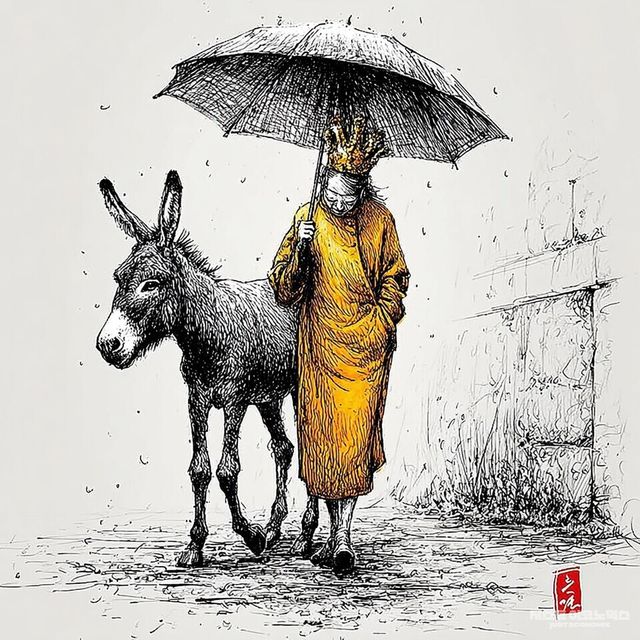 패러디 삽화=최로엡 화백