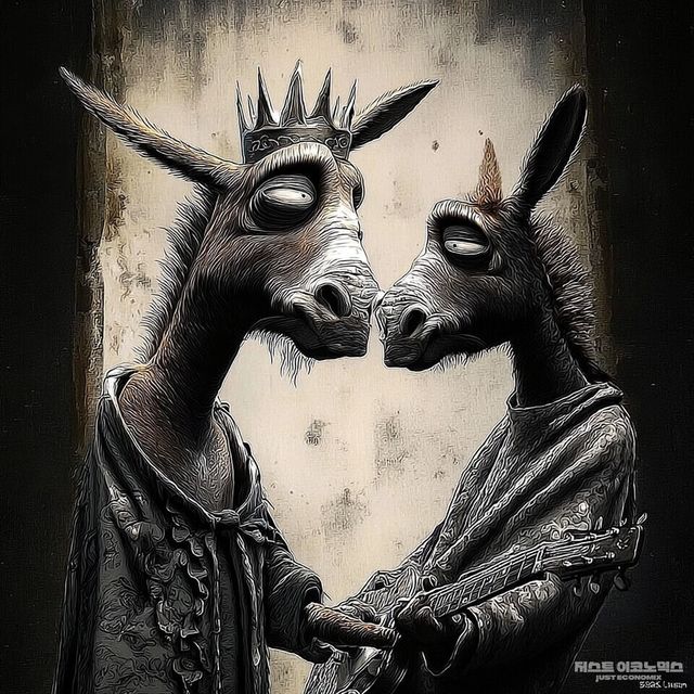 패러디 삽화=최로엡 화백