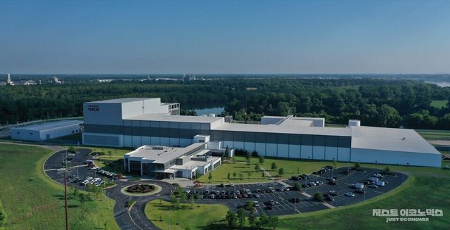 효성중공업 미국 테네시주 멤피스 초고압변압기 공장 전경