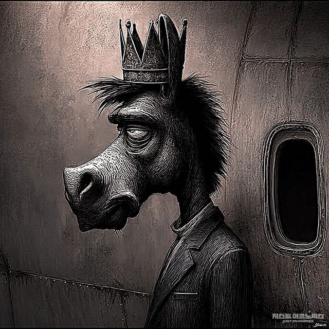 패러디 삽화=최로엡 화백