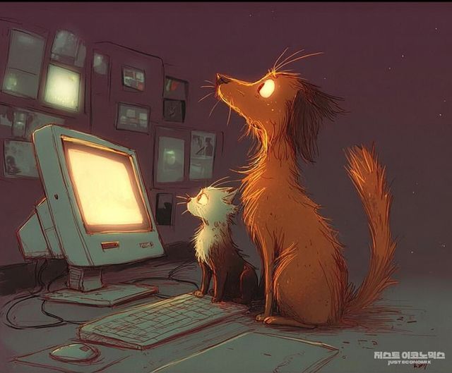 패러디 삽화=최로엡 화백