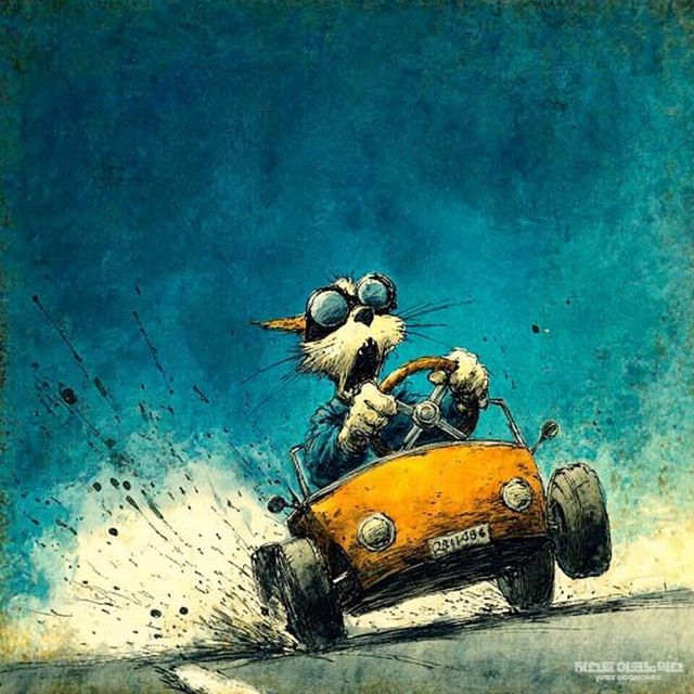 패러디 삽화=최로엡 화백