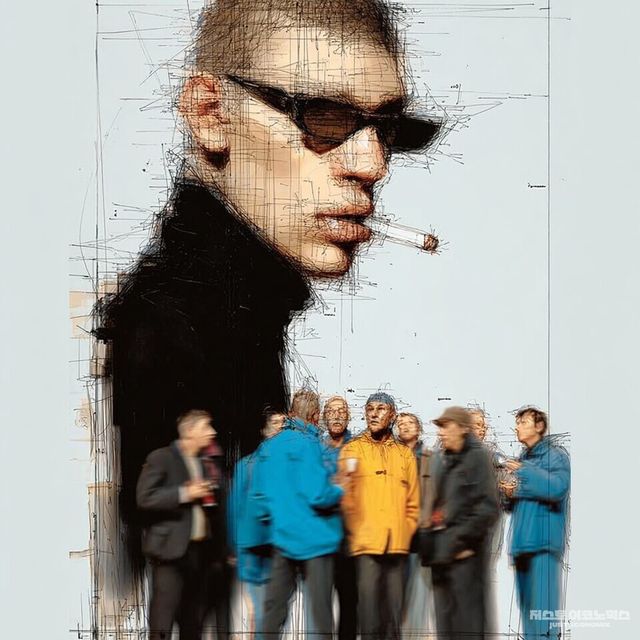 패러디 삽화=최로엡 화백