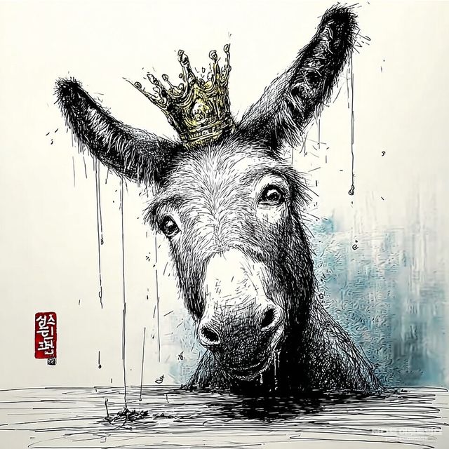 패러디 삽화=최로엡 화백