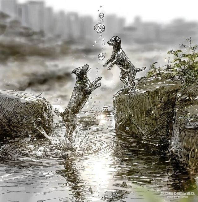 패러디 삽화=최로엡 화백