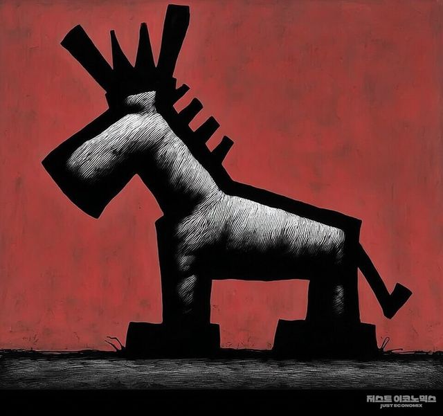 패러디 삽화=최로엡 화백