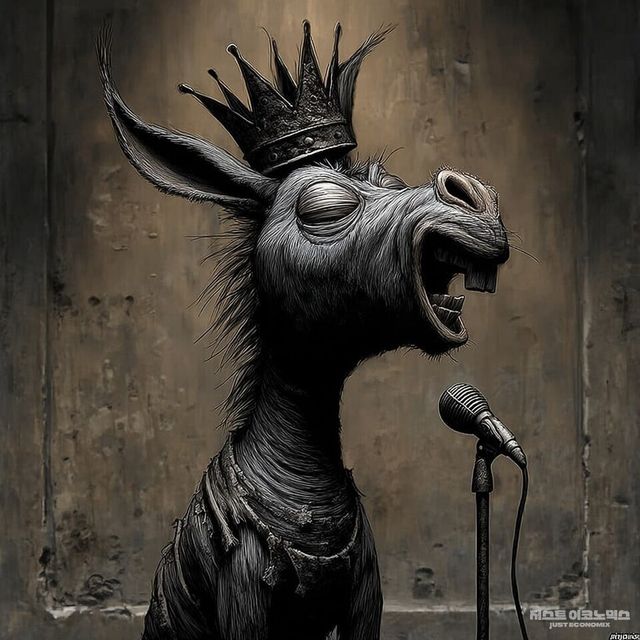 패러디 삽화=최로엡 화백