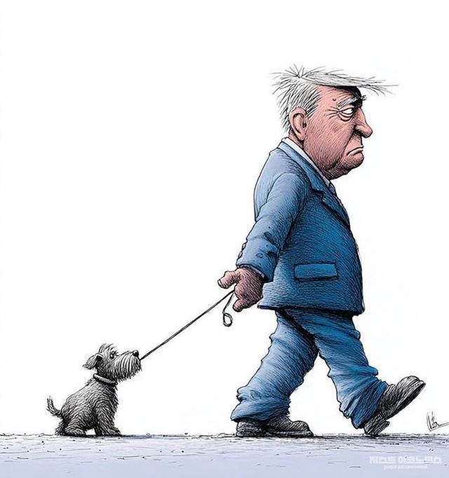 패러디 삽화=최로엡 화백