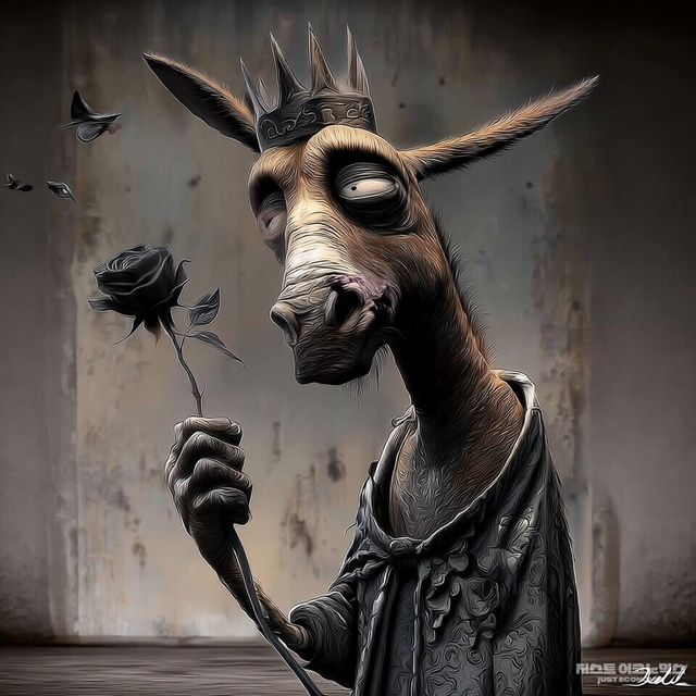 패러디 삽화=최로엡 화백