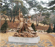 아차산에 있는 온달과 평강공주 동상(자료사진=문화일보)