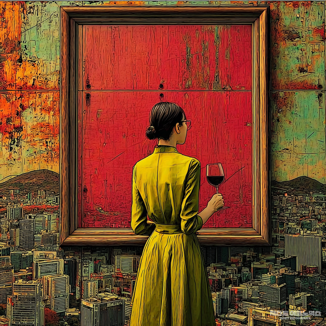 패러디 삽화=최로엡 ai화백