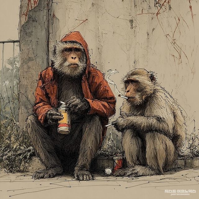 패러디 삽화=최로엡 ai화백