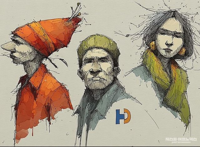 패러디 삽화=최로엡 ai화백