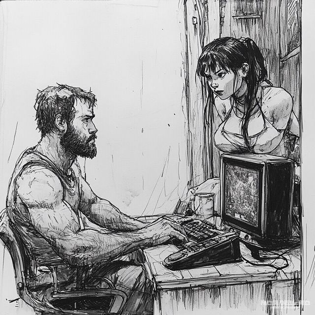 패러디 삽화=최로엡