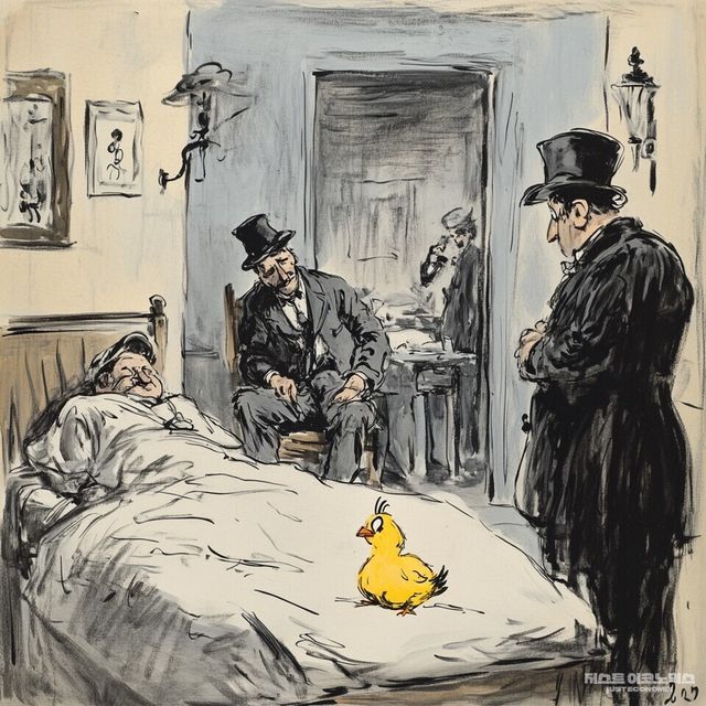 패러디 삽화=최로엡