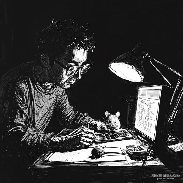 패러디 삽화=최로엡