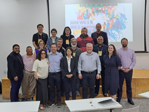 브라질 캄피나스에서 열린 ISO/IEC JTC1 SC40 총회. 맨 앞 왼쪽에서 다섯번째가 김소정 기술연구본부장